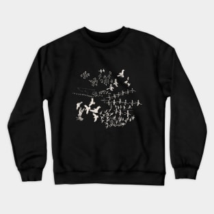 White Birds Crewneck Sweatshirt